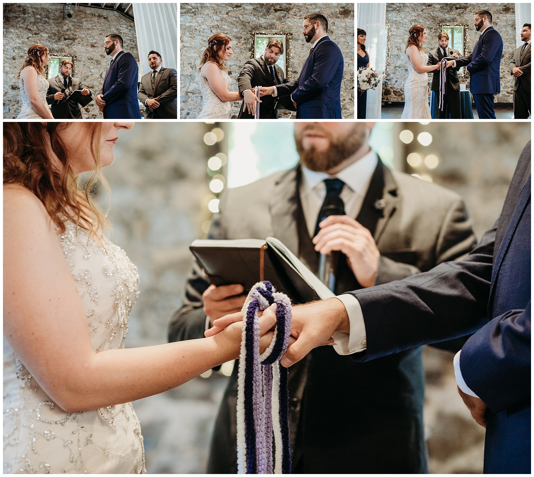 irish tradition wedding ceremony tying the knot