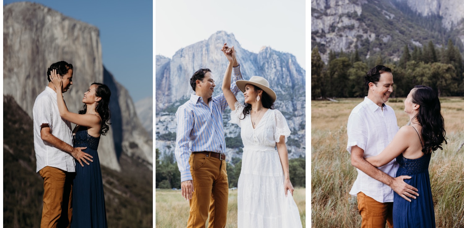 Engagement photoshoot with Yosemite photographer Liz Koston